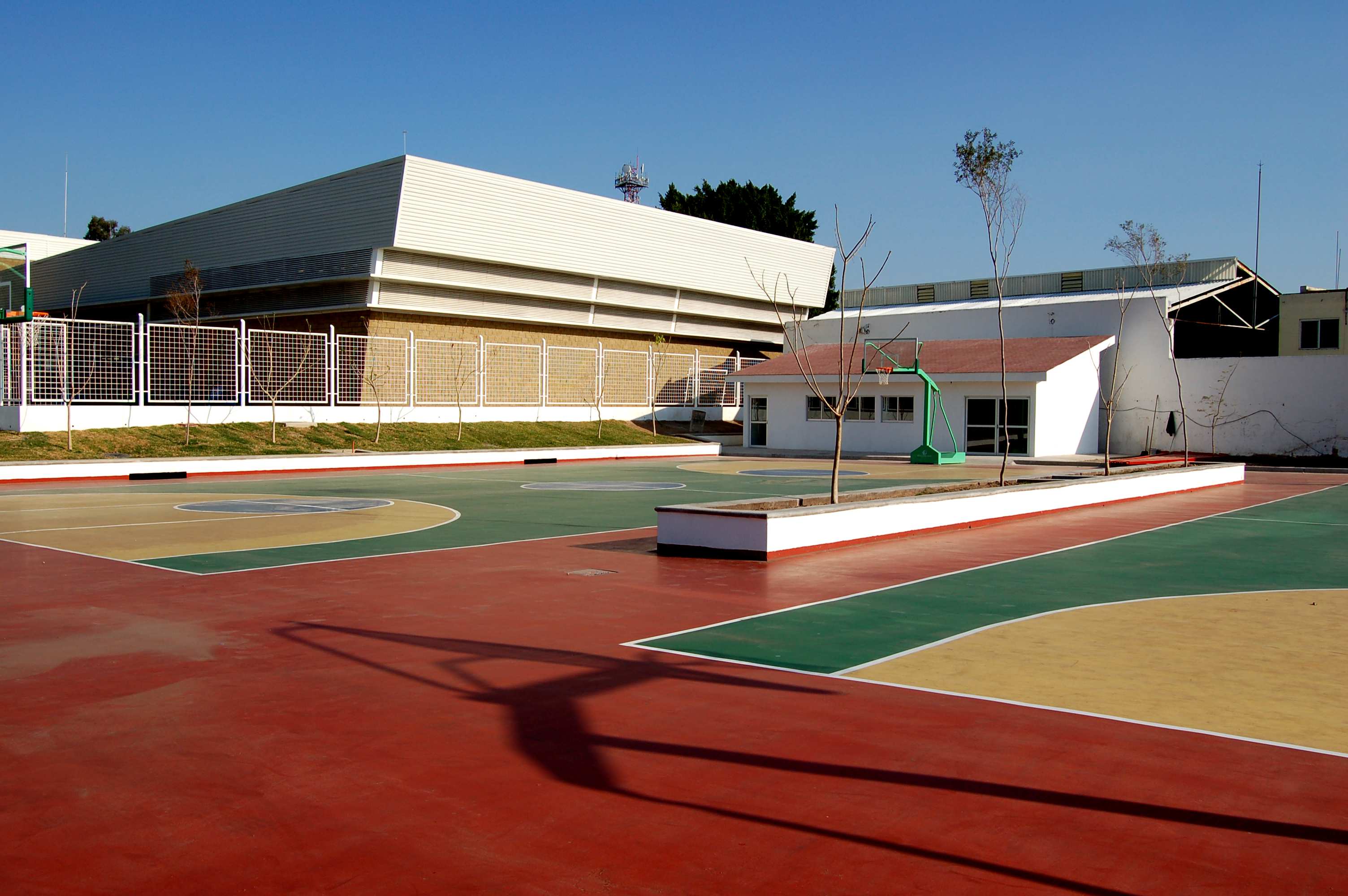 厄瓜多尔篮球场